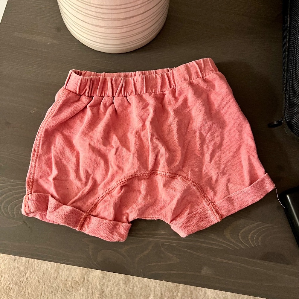 Cotton On Baby Pink Shorts 6-12 Months